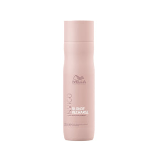 Wella Invigo Blonde Recharge Shampoo 250ml - Color Refreshing | Professional
