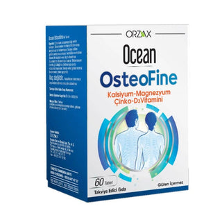 Ocean OsteoFine Dietary Supplement - Calcium Magnesium Zinc with Vitamin D3 for Bone Health - 60 Tablets Ocean OsteoFine - Calcium Magnesium Zinc Vitamin D3 Supplement Dietary Supplement, Calcium Magnesium Zinc Supplement, Vitamin D3 Supplement, Bone Health Supplement, Multimineral Supplement, Health Supplements, Nutritional Supplements, Bone Density Support, Osteoporosis Prevention, Health and Wellness, Dietary Nutrition, Supplement for Adults, Bone Health Support, Calcium Supplement, Magnesium Supplement,