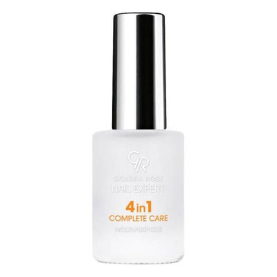 Golden Rose Nail Expert 4-in-1 Complete Care: Strengthen, Hydrate, Protect & Shine - Vitamin Enriched Nail Care Treatmen
