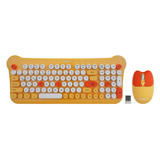 Everest Wireless Keyboard and Mouse Set - 2.4Ghz + Bluetooth, Compact Design, Multimedia Keys Everest Wireless Keyboard & Mouse Set - 2.4Ghz & Bluetooth Wireless Keyboard and Mouse, 2.4Ghz Keyboard, Bluetooth Keyboard, Multimedia Keyboard, Compact Keyboard, Clutter-Free Workspace, Efficient Typing, Multimedia Controls, Bluetooth-Enabled Devices, Compact Design, Wireless Input Solution, Keyboard and Mouse Combo