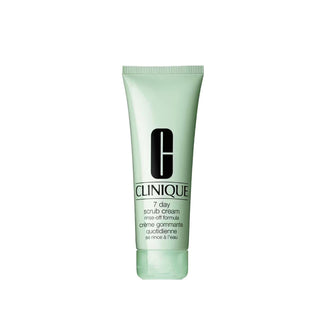 Clinique Exfoliating Cream - Gentle 7 Day Scrub for Smoother Skin, Dermatologically Tested, 3.38 fl oz Clinique 7 Day Scrub - Gentle Exfoliating Cream Clinique 7 Day Scrub, Exfoliating cream, Skincare product, Gentle exfoliant, Dermatologically tested cream, Skincare routine, Sensitive skin, Daily exfoliation, Smoother skin, Clinique, Exfoliating Cream, Skincare essentials, Beauty products, Face care