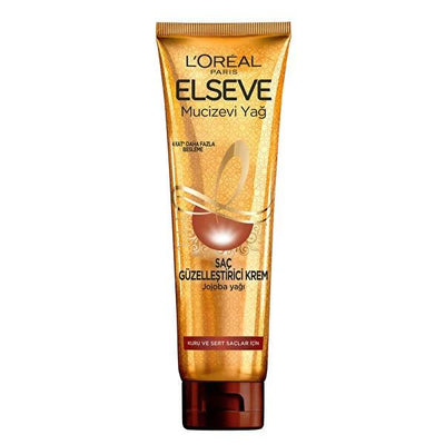 Elseve Hair Care Cream for Dry Hair - Nourishing, Lightweight, and Shine-Enhancing with 6 Flower Extracts