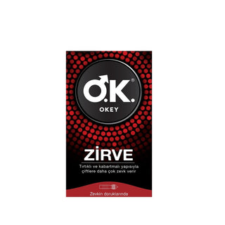 Okey Zirve Condoms - 10 Pack Safe Sex Protection by Okey Zirve Okey Zirve Condoms - Safe Sex Protection condoms, prezervatif, Okey Zirve, safe sex products, contraception, sexual health, protection, contraceptives, STI protection, pregnancy prevention, adult products, sexual intercourse protection