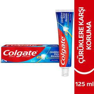 Colgate Cavity Protection Toothpaste - Fluoride Enriched, Mint Flavor, 125ml - Dental Hygiene & Oral Care Colgate Toothpaste: Cavity Protection & Fresh Breath Colgate toothpaste, cavity protection toothpaste, fluoride toothpaste, mint toothpaste, dental hygiene, oral care, toothpaste 125ml, çürüklere karşı diş macunu, toothpaste, cavity protection, fluoride, mint flavor, dental care, oral health, fresh breath, white teeth, daily use, family, travel, personal care, teeth cleaning, enamel protection, çürük ko