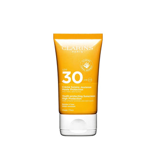Clarins Youth Protecting Sunscreen SPF30 - Broad Spectrum Protection for Youthful Skin, 1.69 fl oz Clarins Youth Protecting Sunscreen SPF30 - 1.69 fl oz Sunscreen SPF30, Youth Protecting Sunscreen, Clarins Sunscreen, Sun Protection, Skincare with SPF, Anti-Aging Sunscreen, Broad Spectrum Protection, Daily Skincare, Travel Size Sunscreen, Sun Care, Skin Protection, Anti-Aging Skincare, Outdoor Essentials