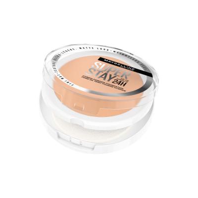 Maybelline Superstay Hybrid Powder Foundation - 30: 24H Matte Finish, Full Coverage, Water-Resistant & Vegan - Your Long