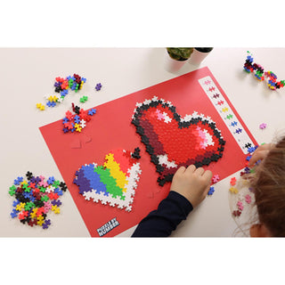 Plus Plus - 250 Piece Heart-Shaped Puzzle Toy for Kids - Educational and Creative Play Plus Plus 250 Piece Heart-Shaped Puzzle Toy for Kids children's puzzle toy, educational toy, heart-shaped puzzle, creative play for kids, puzzle for children, kids puzzle, educational puzzle, heart puzzle, children's educational toy, puzzle toy for kids aged 5-12