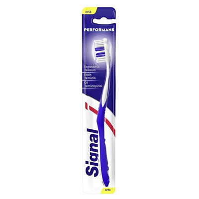 Signal Toothbrush Performans - Manual Toothbrush for Effective Oral Care & Dental Hygiene