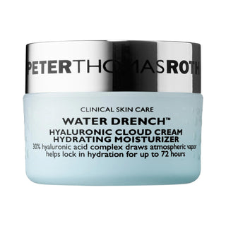 Peter Thomas Roth Water Drench Hyaluronic Cloud Cream: 72-Hour Hydrating Facial Moisturizer for Dry Skin, Fine Lines, and Anti-Aging (Refillable) Peter Thomas Roth Hyaluronic Acid Moisturizer: Hydrate & Plump Hyaluronic acid moisturizer, Hydrating face cream, Anti-aging moisturizer, Dry skin cream, 72-hour hydration moisturizer, Refillable moisturizer, Moisturizer for fine lines, Lightweight hydrating cream, Facial Moisturizer, Dry Skin, Fine Lines, Wrinkles, Long-Lasting Hydration, Hydrating Ingredients, N