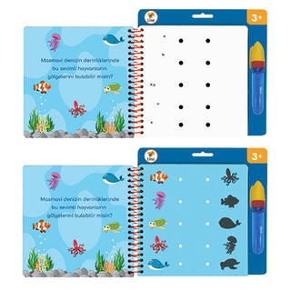 Lino Magic Water Painting Book for Kids: Reusable,  Mess-Free Coloring Fun & Educational Art Activity – Water Reveal, Thick Pages, Safe & Engaging Lino Magic Water Painting Book: Reusable Mess-Free Fun water painting book, magic coloring book, reusable coloring book, water reveal book, kids painting activity, mess-free coloring, children's art supplies, coloring book, kids art, art supplies, childrens toy, painting, drawing, creative activity, educational toy, travel toy, mess free, reusable, eco-friendly, 