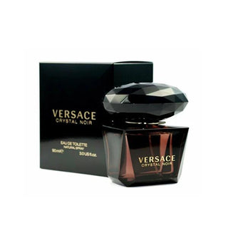 Versace Crystal Noir Perfume: Sensual Women's EDT - Oriental Floral Fragrance with Cardamom, Ginger & Amber - 90ml Versace Crystal Noir Perfume: Women's EDT, Oriental Floral Versace Crystal Noir perfume, women's EDT perfume, oriental floral fragrance, cardamom pepper ginger perfume, gardenia peony perfume, amber sandalwood musk perfume, 90 ml perfume, sensual women's fragrance, long lasting perfume, perfume, EDT, women's fragrance, floral perfume, oriental perfume, spicy perfume, elegant fragrance, sophisti