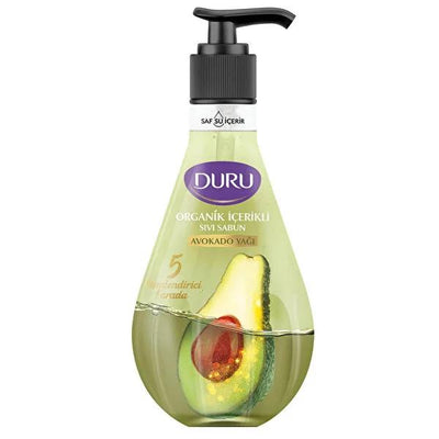 Duru Organic Avocado Liquid Hand Soap 500ml - Moisturizing & Gentle Hand Care