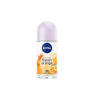 Nivea Fresh Orange Roll-On Deodorant: All-Day Freshness, Alcohol-Free, Citrus Scent, and Gentle Odor Protection - 1.69 fl oz Nivea Orange Roll-On Deodorant: Fresh, Alcohol-Free Protection Nivea Deodorant, Roll On Deodorant, Orange Scent Deodorant, Alcohol-Free Deodorant, Fresh Deodorant, Women's Deodorant, Deodorant for Sensitive Skin, Citrus Deodorant, deodorant, roll-on, orange, citrus, alcohol-free, sensitive skin, fresh, women, body odor, odor protection, fragrance, scent, personal care, beauty, cosmeti