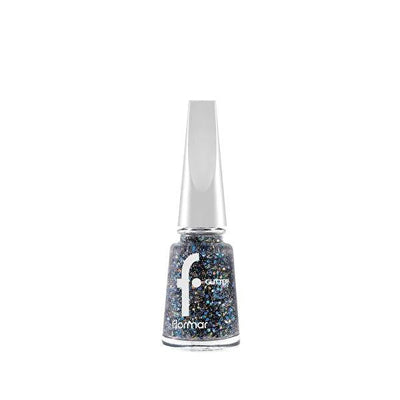 Flormar Glitter Nail Polish GL41 Colorjoy - 16 Colors, Sparkly Finish for Nail Art