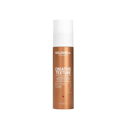 Goldwell Creative Texture Crystal Turn 2 Parlak Jel Wax 3.38 fl oz - Glossy Hair Styling Wax for Stylish Hair with Mediu