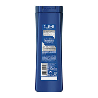 Clear Men 3-in-1 Charcoal Shampoo & Shower Gel: Deep Clean, Fight Dandruff, & Simplify Your Routine - 11.83 fl oz Clear Men 3-in-1 Charcoal Shampoo: Cleanse, Dandruff Control 3 in 1 shampoo shower gel, men's shampoo, charcoal shampoo, anti dandruff shampoo, 3 in 1 body wash, men's grooming, deep cleansing shampoo, shampoo for oily hair, 3-in-1, shampoo, shower gel, body wash, charcoal, anti-dandruff, deep cleansing, oily hair, men's personal care, men's hygiene, grooming, daily use, convenient, time-saving,