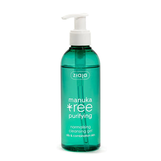 Ziaja Manuka Tree Facial Cleansing Gel - Gentle Face Wash for Oily & Combination Skin - Natural, Vegan, Oil Control, Skin Balancing - 6.76 fl oz Ziaja Manuka Cleanser: Natural Face Wash for Oily Skin Manuka facial cleanser, oily skin cleanser, combination skin cleanser, natural facial cleanser, vegan face wash, Ziaja Manuka cleanser, oil control face wash, skin balancing cleanser, facial cleanser, face wash, oily skin, combination skin, natural skincare, vegan skincare, Manuka extract, skin balancing, oil c
