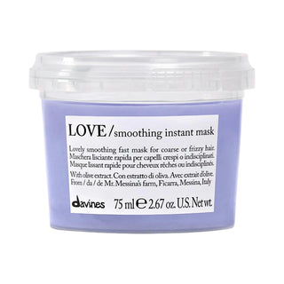 LOVE Smoothing Instant Hair Mask for Frizzy Hair - Vegan, Sulfate-Free, 30-Second Processing LOVE Smoothing Hair Mask - Vegan & Sulfate-Free smoothing hair mask, anti-frizz hair treatment, vegan hair care, sulfate-free hair mask, quick hair smoothing, hair care for frizzy hair, instant hair mask, nourishing hair treatment, moisturizing hair mask, frizz control, hair smoothing, vegan beauty products, sulfate-free hair care, hair masks for coarse hair, hair masks for curly hair
