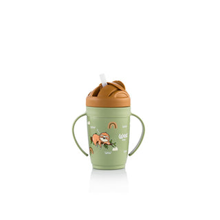Wee Baby Friends Baby Sippy Cup with Soft Spout - 265 ml, Gentle on Gums, Easy Grip Handles, BPA Free Wee Baby Friends Soft Spout Baby Sippy Cup - 265ml baby sippy cup, infant feeding cup, soft spout sippy cup, baby friendly cup, 265 ml baby cup, Wee Baby Friends, BPA free baby products, baby feeding essentials, sippy cups for infants, baby gift ideas, baby products for 6 months and above