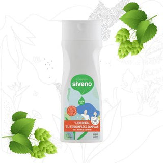 Siveno Natural 7-Herb Complex Shampoo 10.14 fl oz - Sulfate-Free, Hypoallergenic Hair Care Siveno Natural Shampoo - Sulfate-Free & Hypoallergenic natural shampoo, sulfate-free shampoo, hypoallergenic hair care, organic hair products, chemical-free shampoo, herbal shampoo, cruelty-free, Siveno, hair care, natural hair care, gentle shampoo