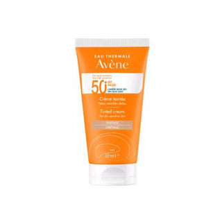 Avene Tinted Cream SPF50+ Unifying 50ml - Tinted Sunscreen Cream for Dry Skin with High SPF Protection
