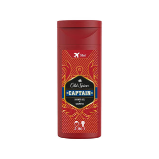 Old Spice Captain 2-in-1 Shower Gel & Shampoo - Travel-Sized, 1.69 fl oz Old Spice Captain 2-in-1 Shower Gel & Shampoo - 1.69 fl oz Old Spice Captain, 2-in-1 shower gel and shampoo, travel-sized toiletries, men's grooming products, compact shower products, travel essentials, men's hygiene, shower gel, shampoo, masculine fragrance, grooming for men
