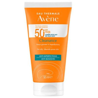 Avene Cleanance SPF 50 Sunscreen for Acne-Prone Skin - Non-Comedogenic, Hypoallergenic, 1.69 fl oz Avene Cleanance SPF 50 Sunscreen for Acne-Prone Skin acne-prone skin sunscreen, SPF 50 sunscreen, non-comedogenic sunscreen, hypoallergenic sunscreen, Avène Cleanance sunscreen, acne care, sensitive skin products, broad-spectrum sunscreen, dermatologist-tested, skincare essentials