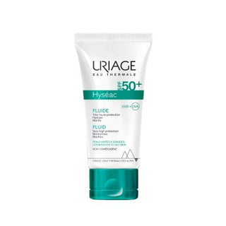 Uriage Hyseac Fluide Spf50+ Sunscreen for Oily Skin - Matte Finish, Non-Greasy, SPF50+ Protection Uriage Hyseac Fluide Spf50+ Sunscreen for Oily Skin - SPF50+ Matte Finish SPF50+ sunscreen, oily skin sunscreen, combination skin sunscreen, non-comedogenic sunscreen, hypoallergenic sunscreen, matte finish sunscreen, sebum control sunscreen, Uriage, Hyseac Fluide Spf50+, sunscreen for oily skin, sunscreen for combination skin, lightweight sunscreen, non-greasy sunscreen, daily sun protection, sun care, skincar