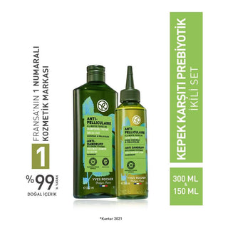 Kepek Karşıtı Prebiyotik 2li Set - Anti-Dandruff Hair Care with Prebiotic Shampoo and Lotion Kepek Karşıtı Prebiyotik 2li Set - Anti-Dandruff Hair Care anti-dandruff hair care, prebiotic shampoo, prebiotic hair lotion, soothing scalp care, dandruff treatment set, hair care products, scalp care, dandruff relief, prebiotic hair care, hair care set