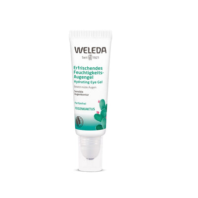 Weleda Eye Care Gel with Cactus Extract - Natural Moisturizing Eye Cream for Dry Skin, 0.34 fl oz