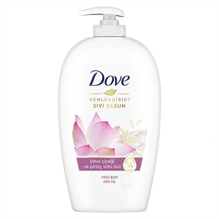 Dove Moisturizing Liquid Hand Soap with Lotus Flower & Rice Milk Extract - Gentle, Dermatologically Tested, 15.22 fl oz Dove Moisturizing Hand Soap - Gentle & Dermatologically Tested moisturizing hand soap, liquid hand soap, Dove hand soap, Lotus Flower hand soap, Rice Milk hand soap, dermatologically tested soap, moisturizing cream soap, gentle hand soap, natural hand soap, soft hands, nourishing hand soap, dry skin relief