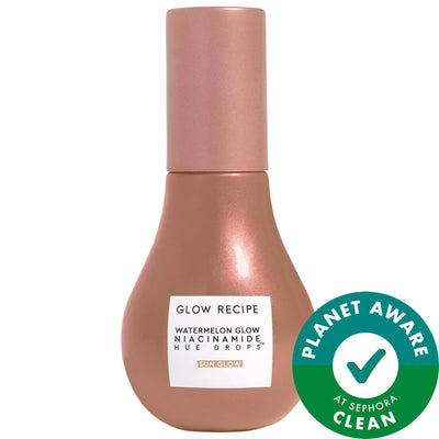 Watermelon Glow Niacinamide Hue Drops Serum - Clinically Effective Tinted Serum for Even Skin Tone & Radiant Glow