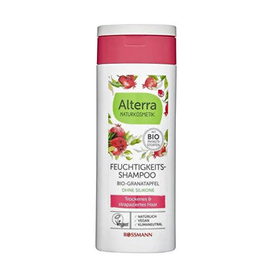 Alterra Moisturizing Shampoo with Aloe Vera & Pomegranate - 6.76 fl oz - Klimaneutral Certified