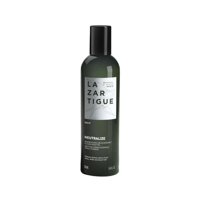 Lazartigue Neuralize: Anti-Yellowing Purple Shampoo - Banish Brassiness, Brighten Blonde & Grey Hair for Cool Tone Perfe