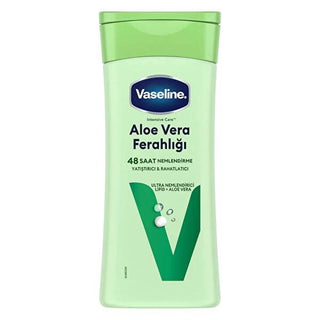 Vaseline Aloe Vera Body Lotion - 48 Hour Moisturization for Dry Skin - Non-Greasy & Dermatologically Tested Vaseline Aloe Vera Body Lotion - 48hr Moisturization Vaseline Body Lotion, Aloe Vera Body Moisturizer, Dry Skin Care, Non-Greasy Lotion, Dermatologically Tested Body Lotion, Body Care, Moisturizing Lotion, Skin Hydration, Natural Ingredients, Sensitive Skin Solutions, Post-Sun Care, Daily Moisturizer