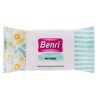 Benri wet wipes packaging, Benri wet wipes opened for use, Benri wet wipes close-up Benri Wet Wipes - Gentle Formula - Perfect for Parents and Travelers | 15 Packs Benri Wet Wipes - Gentle & Safe for All Occasions benri, wet-wipes, hygiene, parents, travelers, skin-care, convenient, travel-essential, ai-generated, gentle-formula