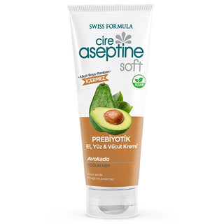Cire Aseptine Soft Moisturizing Cream - Prebiotic Skincare with E Vitamin & A...