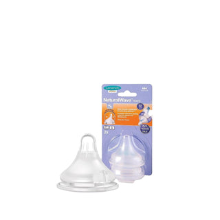 Lansinoh Lansinoh Natural Wave Baby Bottle Nipple - Medium Flow, 2-Pack - Natural Feeding, Breastfeeding Accessories Lansinoh Natural Wave Nipple - Medium Flow, 2-Pack Lansinoh Natural Wave, Baby Bottle Nipple, Medium Flow Nipple, Natural Feeding, Breastfeeding Accessories, New Parents, Baby Feeding Solutions, Comfortable Feeding, Lansinoh, Baby Care, Parenting Essentials