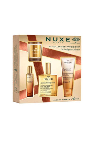 Nuxe Luxury Beauty Gift Set - Nuxe Prodigeux Le Parfüm, Huile Prodigeux, and Prodigieux Shower Oil