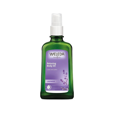 Weleda Lavender Body Oil - Relaxing & Moisturizing 3.38 fl oz Natural Skincare