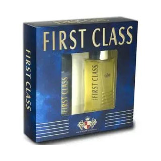 First Class: Premium Men's Fragrance Set - EDT Perfume (100ml) & Deodorant (150ml) - Long Lasting Masculine Scent First Class Men's Fragrance Set - Premium EDT Perfume & Deodorant men's perfume, men's deodorant, fragrance set for men, masculine scent, EDT perfume, men's fragrance gift set, perfume and deodorant combo, cologne for men, men's grooming, long-lasting fragrance, gift for him, masculine fragrance, daily wear, refreshing scent, body odor control, complete scent package, personal grooming, scent ex
