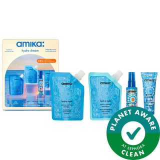 Mini Hydro Rush: Hydrating Hair Care Set - Hyaluronic Acid, Vegan, Cruelty-Free - Shampoo, Conditioner, Mask for Dry, Frizzy, Damaged Hair Hydro Rush: Hydrating Hair Set - Vegan, Cruelty-Free hair hydration set, dry hair shampoo and conditioner, frizzy hair treatment, hyaluronic acid hair products, vegan hair care set, cruelty-free shampoo and conditioner, hair mask for dry hair, leave-in conditioner for curly hair, sustainable hair products, hair repair set, hair care set, hydrating shampoo, moisturizing c