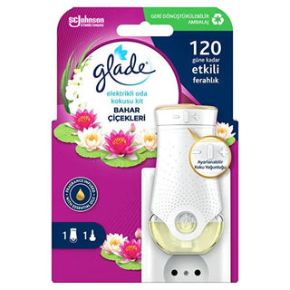 Glade Electric Room Fragrance - Spring Flowers Scent, Continuous Fragrance Release for Home Glade Electric Room Fragrance - Spring Flowers Electric Room Fragrance, Continuous Fragrance Release, Room Freshener, Home Fragrance, Glade Electric Room Fragrance, Spring Flowers Scent, Automatic Fragrance, Home Ambiance, Pleasant Smell, Fresh Fragrance, Floral Scent, Convenient Fragrance Solution, Consistent Fragrance