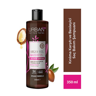 Urban Care Argan Oil & Keratin Anti-Breakage Shampoo: Nourishes, Repairs & Strengthens Damaged, Brittle Hair - Vegan, Cruelty-Free Formula Urban Care Argan Oil & Keratin Shampoo: Anti-Breakage & Repair argan oil shampoo, keratin shampoo, anti-breakage shampoo, damaged hair shampoo, vegan shampoo, hair repair shampoo, nourishing shampoo, shampoo for brittle hair, hair strengthening shampoo, cruelty-free shampoo, argan oil, keratin, anti-breakage, damaged hair, vegan, hair repair, nourishing, brittle hair, ha