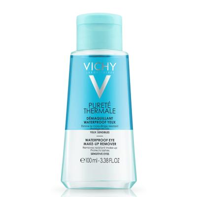 Vichy Purete Thermale Dual-Phase Eye Makeup Remover - Gentle, Effective, and Hypoallergenic Makeup Removal for Sensitive