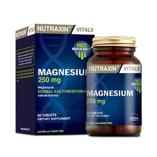 Nutraxin Magnesium Citrate Supplement 250 mg - 60 Tablets for Healthy Magnesium Levels Nutraxin Magnesium Citrate 250 mg - 60 Tablets Magnesium Citrate Supplement, Magnesium Supplement, Dietary Supplement, Health Supplement, Nutritional Supplement, magnesium citrate, health and wellness, dietary health, nutritional health, supplements for energy, muscle relaxation, anxiety relief