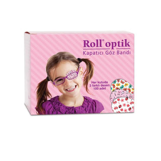 Roll Optik Eye Patch for Children - 100 Pieces, Amblyopia Treatment, Hypoallergenic Adhesive Roll Optik Eye Patch for Children - Amblyopia Treatment eye patch for children, amblyopia treatment, strabismus therapy, hypoallergenic eye patch, lazy eye treatment patch, children's eye care, vision correction, pediatric eye health, medical patches for kids, sensitive skin patches