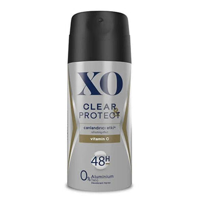 XO Men's Natural Deodorant - 48Hr Protection, Vegan & Aluminum-Free, Eco-Friendly Packaging