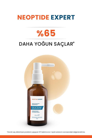 Ducray Neoptide Expert Hair Strengthening & Densifying Serum 2x50ml - Boost Hair Resilience & Density