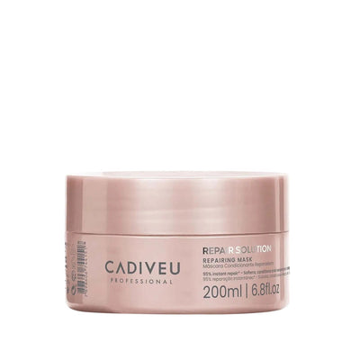 Cadiveu Repair Solution Onarıcı Saç Maske 200 ml - Nourishing Hair Mask for Damaged Hair